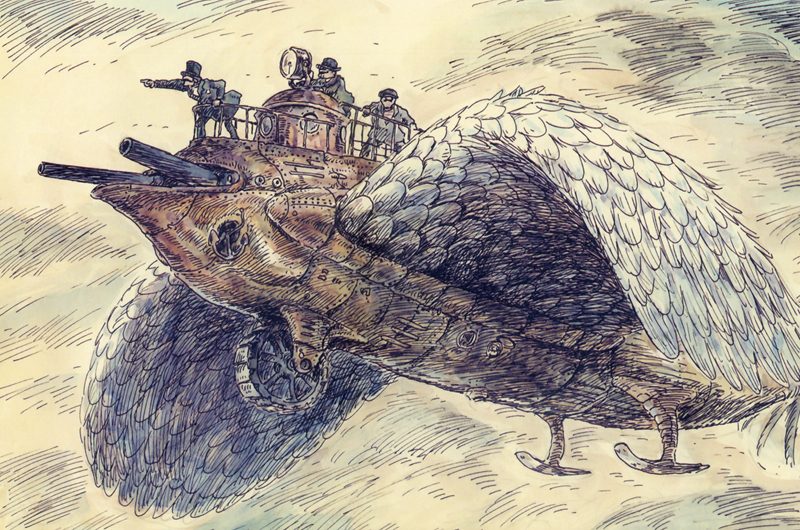 L'histoire de l'ornithoptère : vole dans le ciel Hiyodori Tengu !